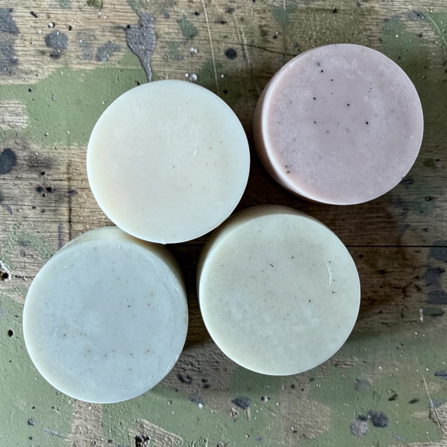 Natural Shampoo Bar Discovery Set – 4 Sample Bars with Pure Essential Oils