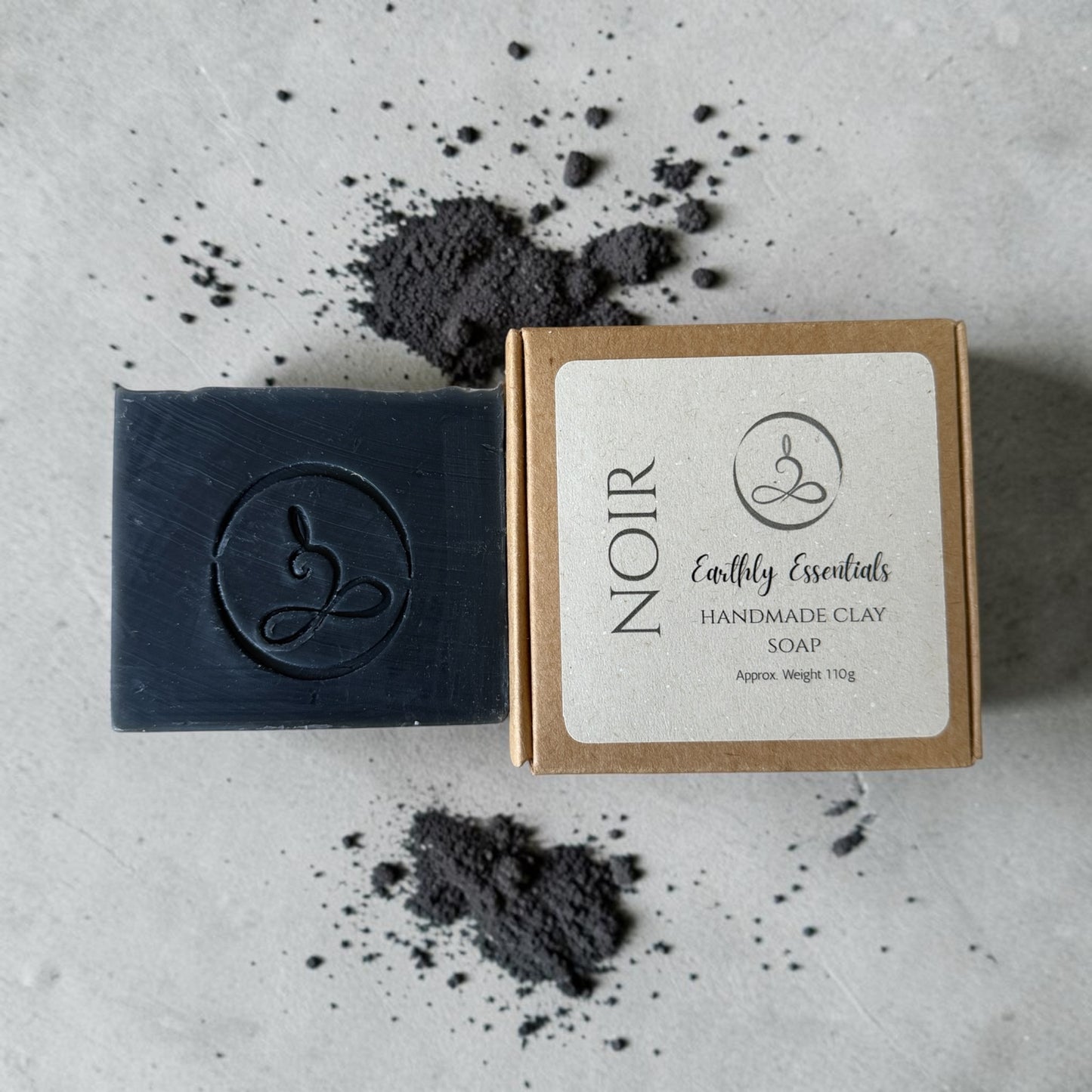 Earthly Essentials Noir Activated Charcoal Soap 110g