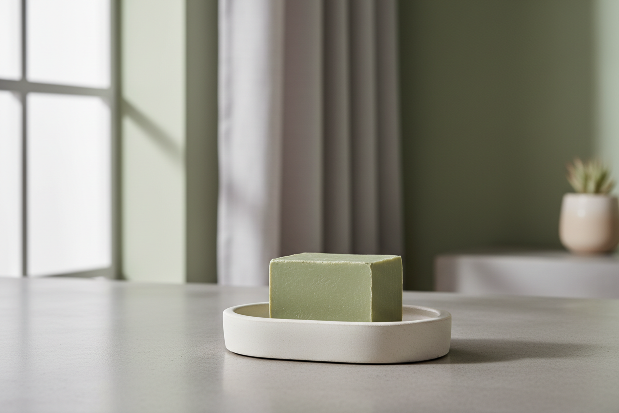 Earthly Essentials Vert – Forest Clay Soap with French Green Clay (110g)