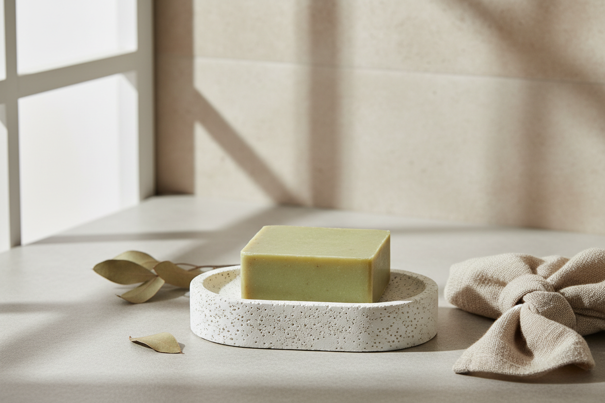 Earthly Essentials Vert – Forest Clay Soap with French Green Clay (110g)